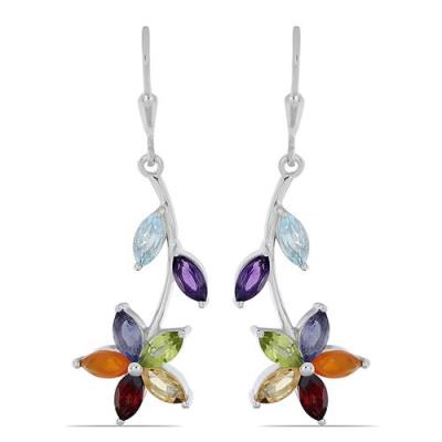925 STERLING SILVER EARRINGS WITH NATURAL CHAKRA STONES – WHOLESALE JEWELRY SUPPLIER | JEWELPIN